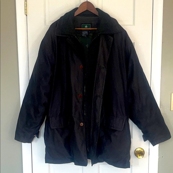 RAINFOREST Dark Gray Men's Barn Coat - Picture 1 of 11